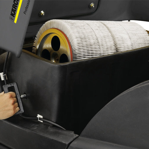 KM 100/100 R Bp: 自動過濾器清潔系統,大過濾面積